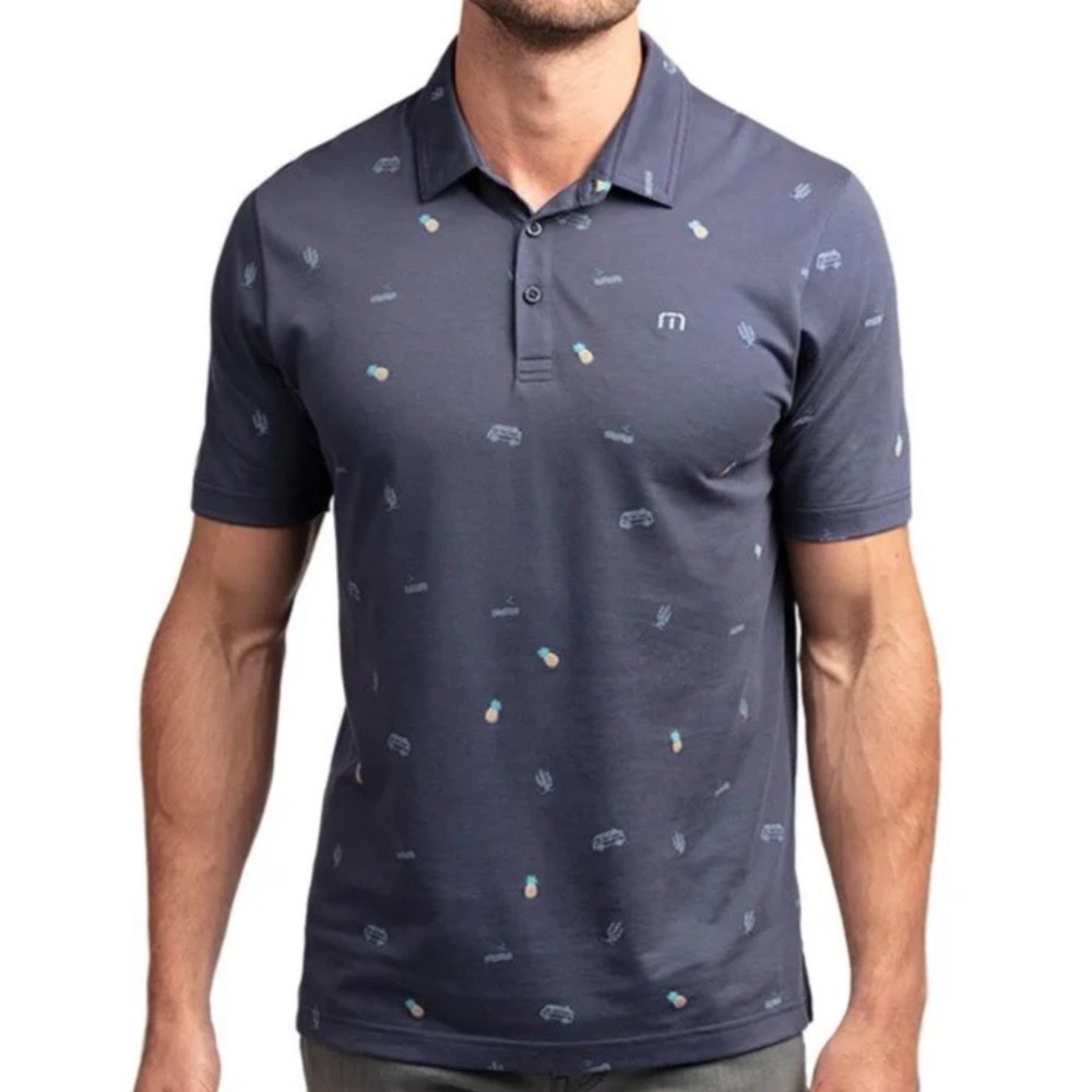 Travis Mathew Happy Thoughts Golf Polo